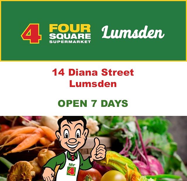 Four Square Lumsden - Northern Southland College